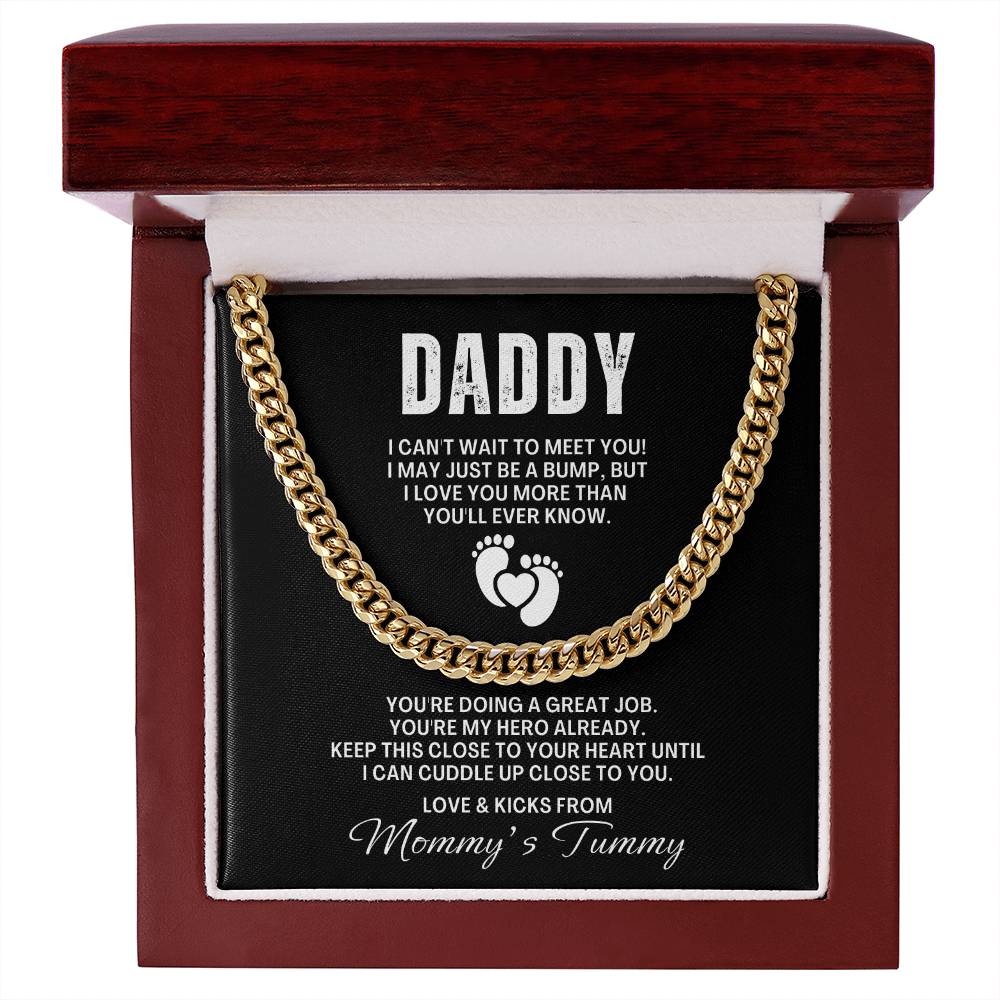 Daddy To Be| Cuban Link Chain