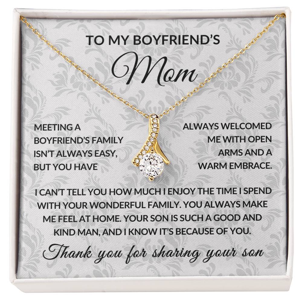 Gifts for Mom | Boyfriend's Mom Gift, Alluring Beauty Necklace for Boyfriend's  Mom - White Card