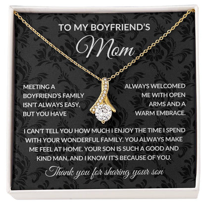 Gifts for Mom | Boyfriend's Mom Gift, Alluring Beauty Necklace for Boyfriend's  Mom - Black Card