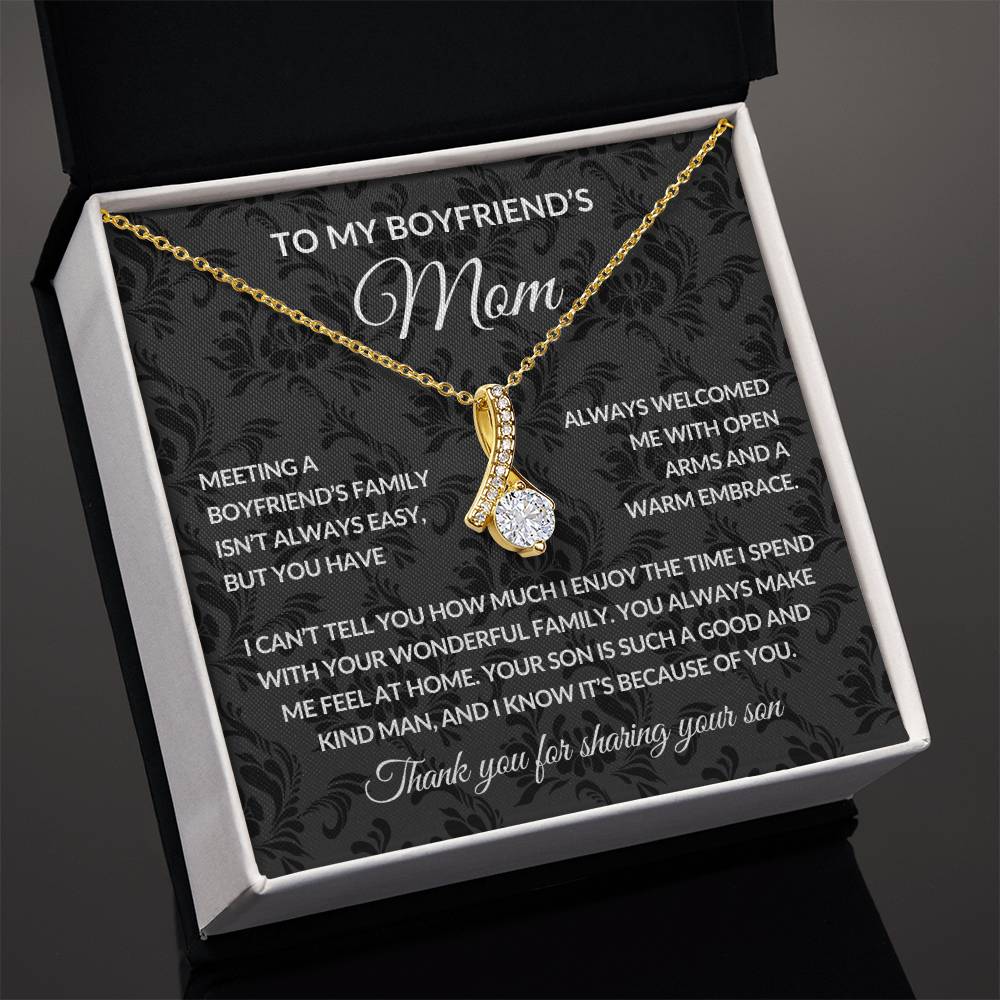 Gifts for Mom | Boyfriend's Mom Gift, Alluring Beauty Necklace for Boyfriend's  Mom - Black Card