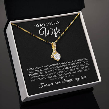 To Wife Necklace | Unbridled Love