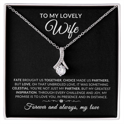 To Wife Necklace | Unbridled Love