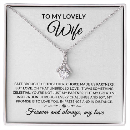 To Wife Necklace | Unbridled Love