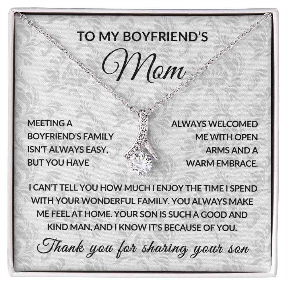 Gifts for Mom | Boyfriend's Mom Gift, Alluring Beauty Necklace for Boyfriend's  Mom - White Card