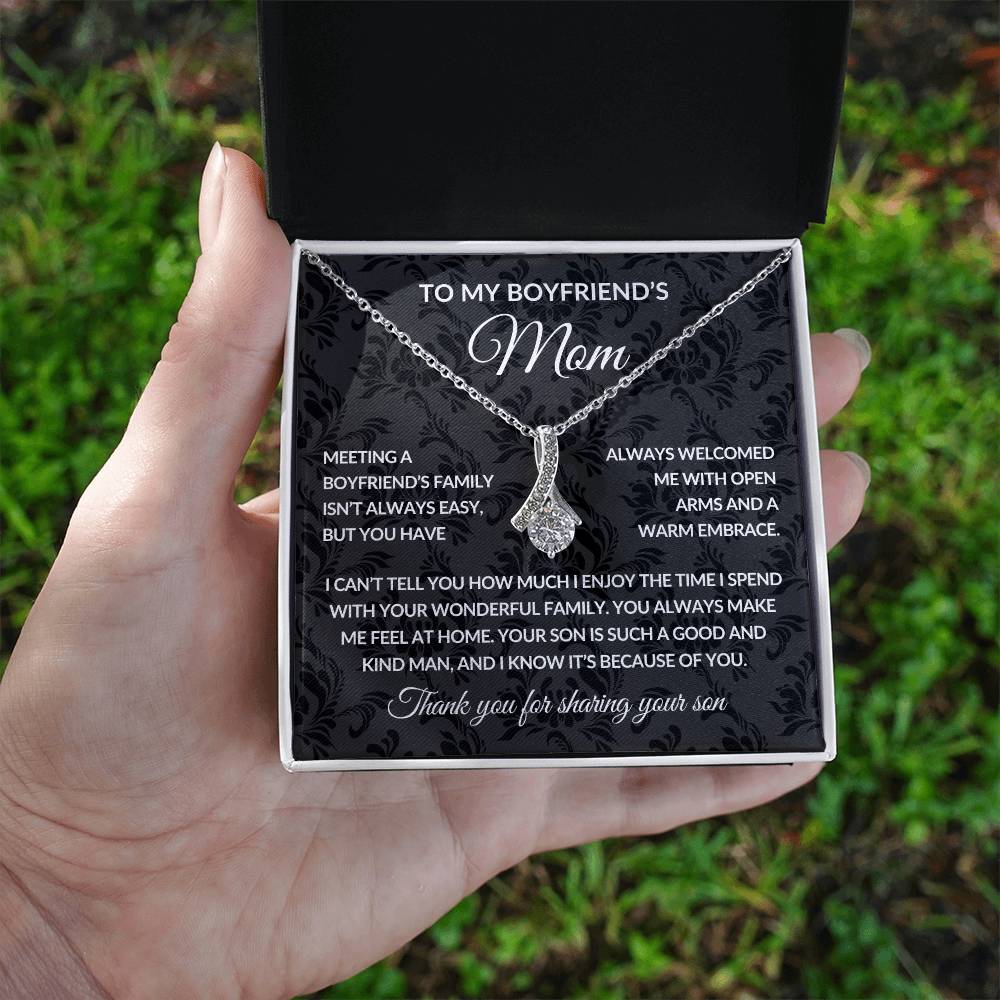 Gifts for Mom | Boyfriend's Mom Gift, Alluring Beauty Necklace for Boyfriend's  Mom - Black Card