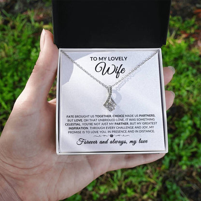 To Wife Necklace | Unbridled Love