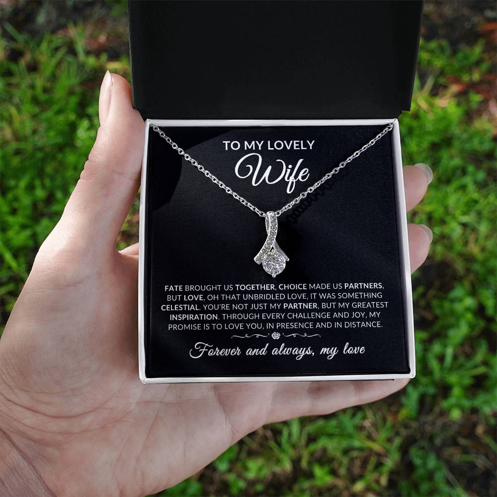 To Wife Necklace | Unbridled Love