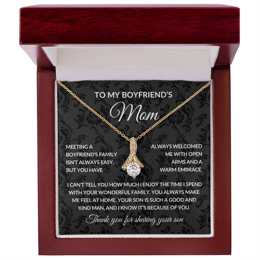 Gifts for Mom | Boyfriend's Mom Gift, Alluring Beauty Necklace for Boyfriend's  Mom - Black Card