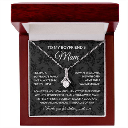 Gifts for Mom | Boyfriend's Mom Gift, Alluring Beauty Necklace for Boyfriend's  Mom - Black Card