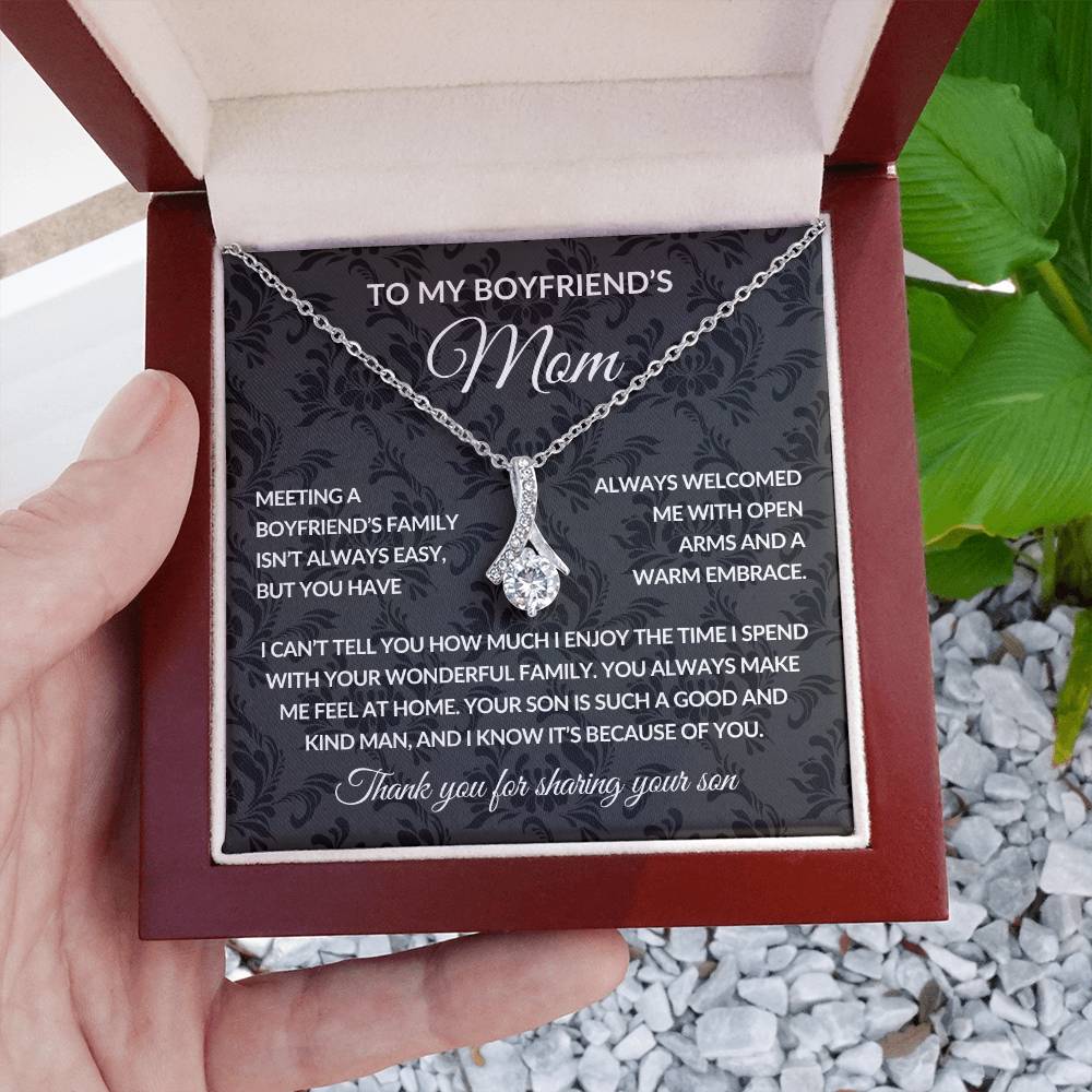 Gifts for Mom | Boyfriend's Mom Gift, Alluring Beauty Necklace for Boyfriend's  Mom - Black Card