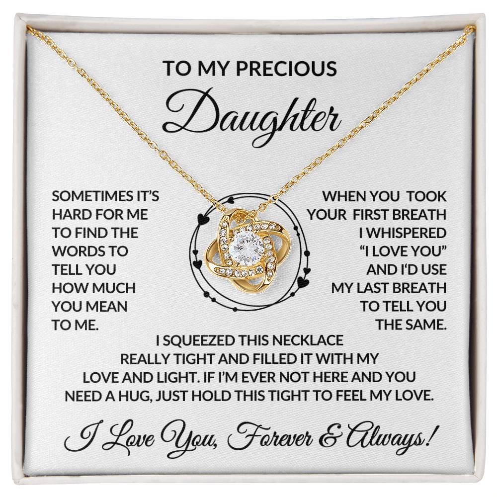 Daughter Necklace| I Love You