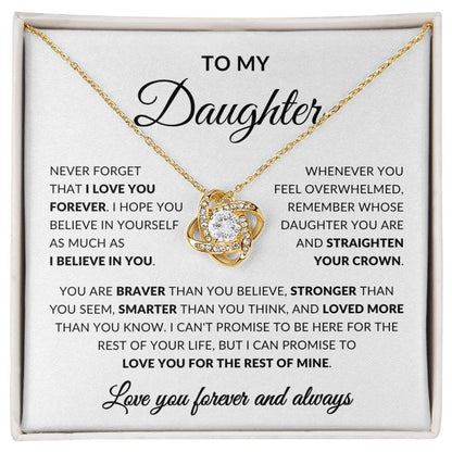 To Daughter Necklace | Love Your Forever