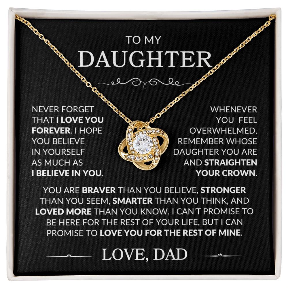 Daughter Necklace| Straighten Your Crown