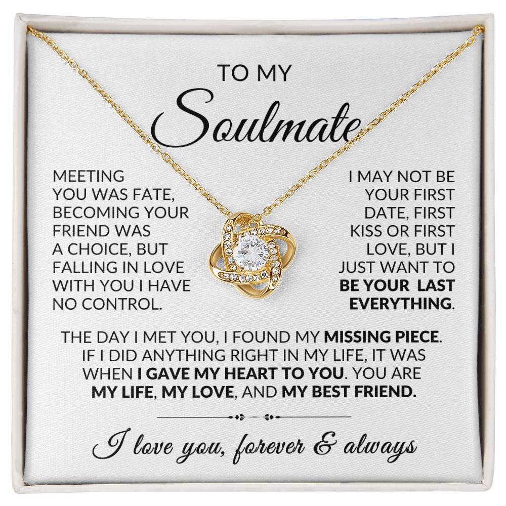 Soulmate Necklace| My Missing Piece