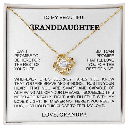 Granddaughter Necklace| Achieve All Your Dreams