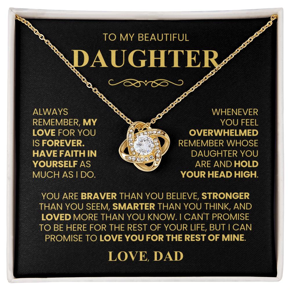 Daughter Necklace| Love From Dad