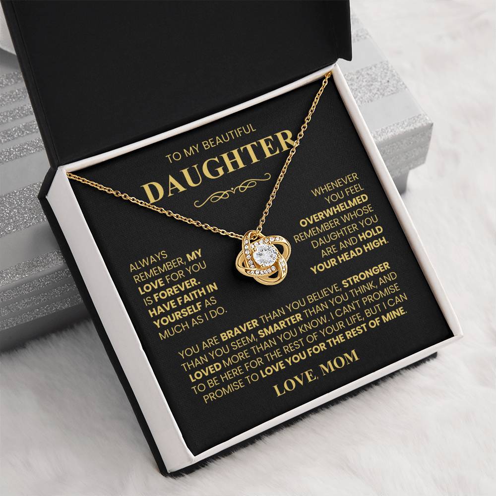 Daughter Necklace| Love From Mom