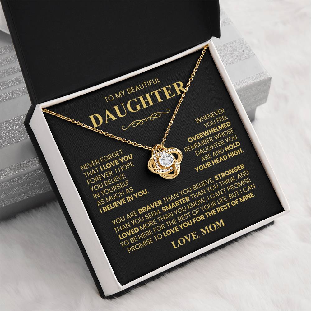 Daughter Necklace| Hold Your Head High