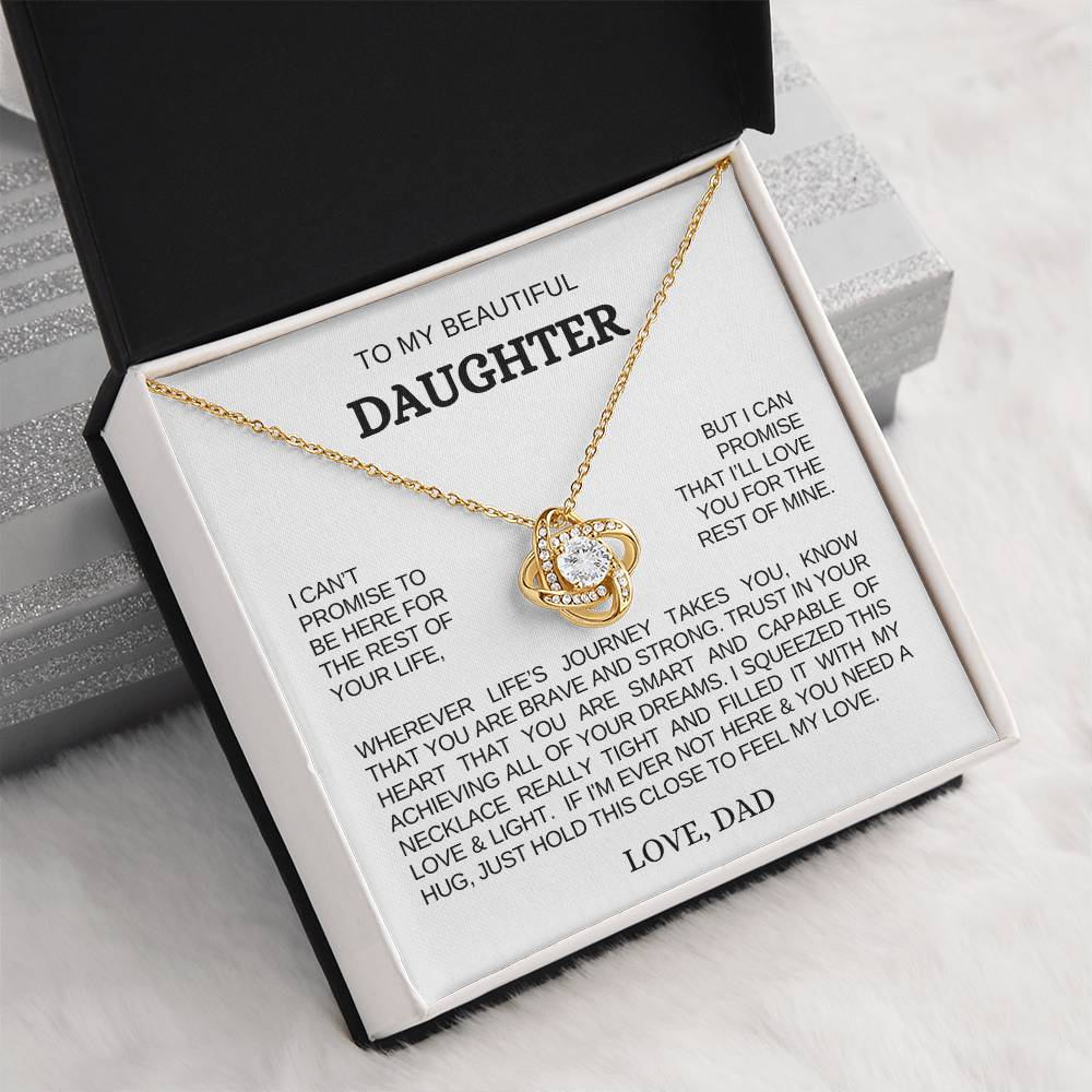 Daughter Necklace| Achieve All Your Dreams