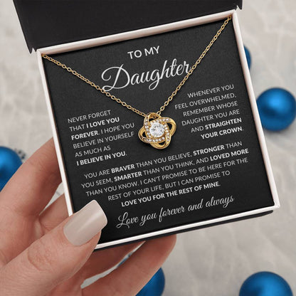 To Daughter Necklace| Love You Forever