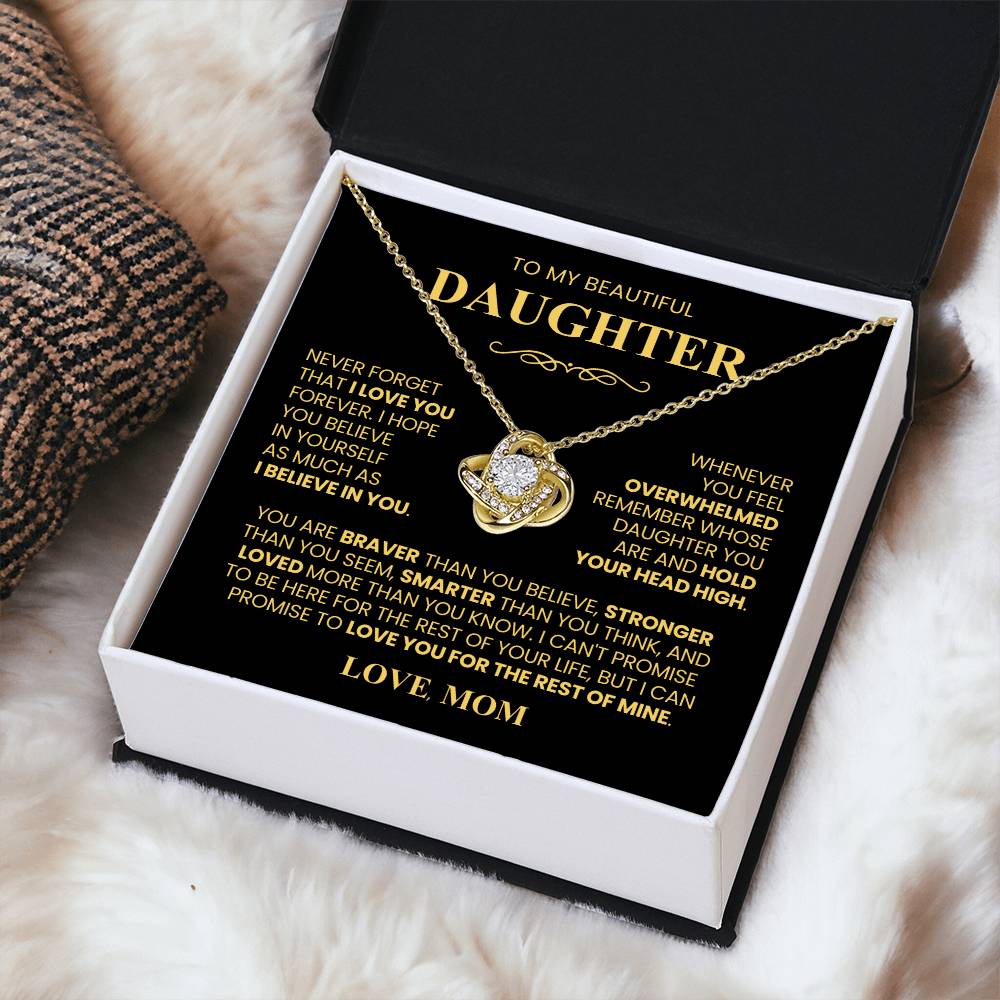 Daughter Necklace| Hold Your Head High