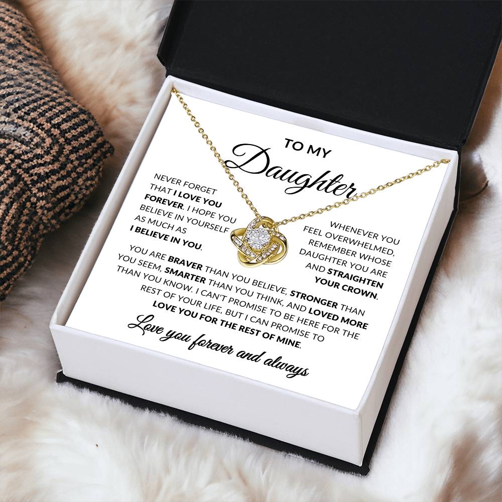 To Daughter Necklace | Love Your Forever