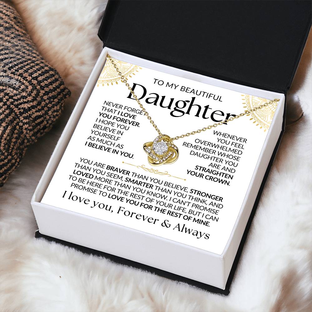 Daughter Necklace| You Are Loved