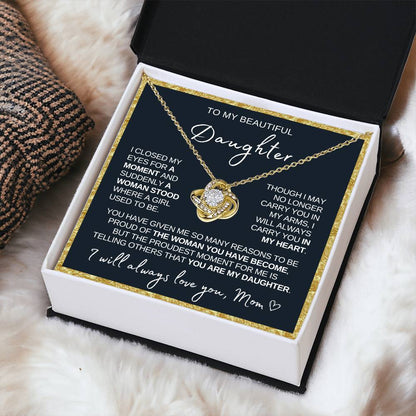 Daughter Necklace| Always In My Heart