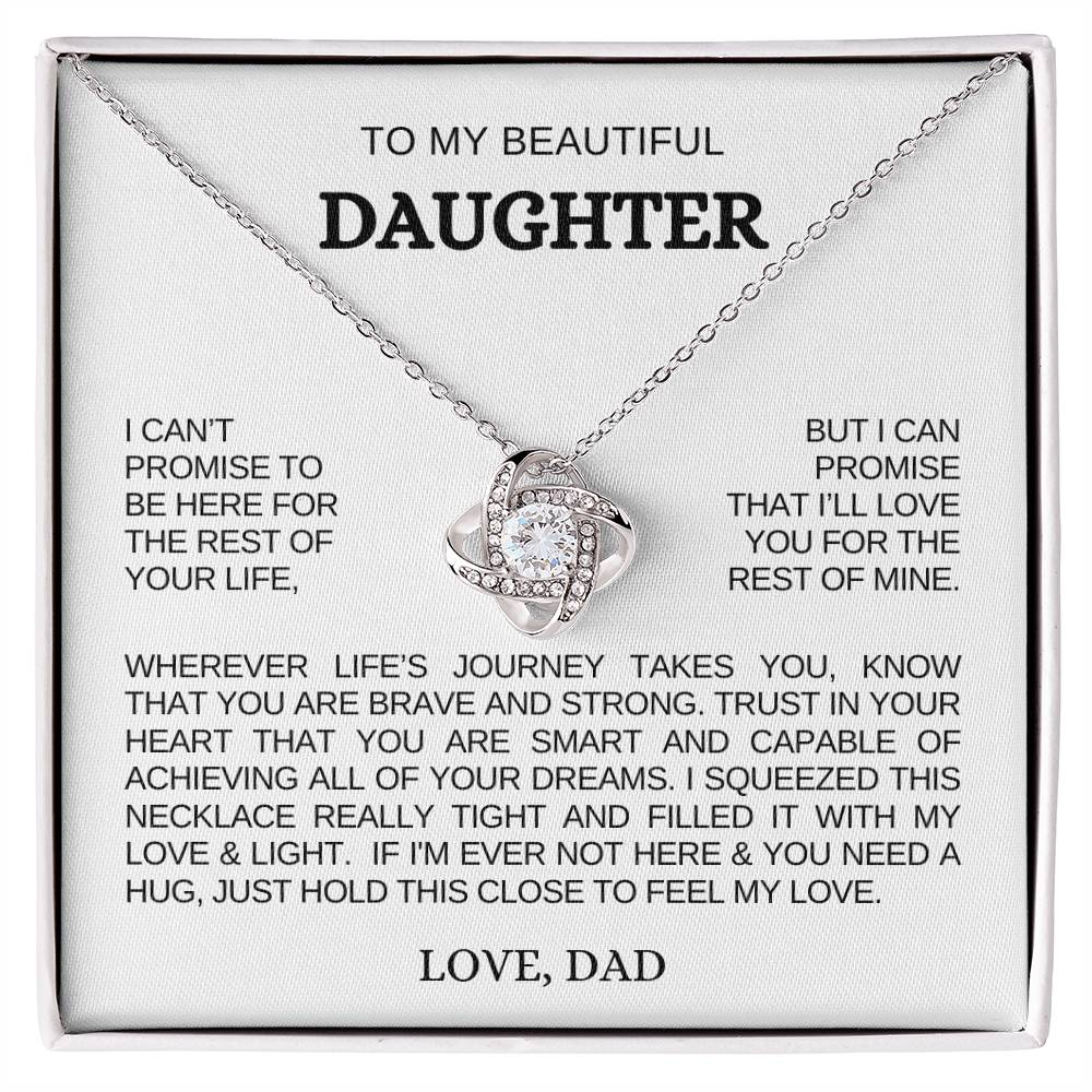 Daughter Necklace| Achieve All Your Dreams