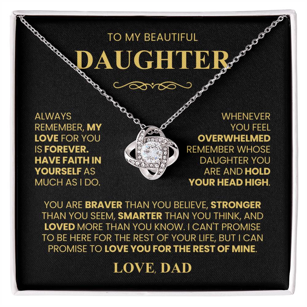 Daughter Necklace| Love From Dad