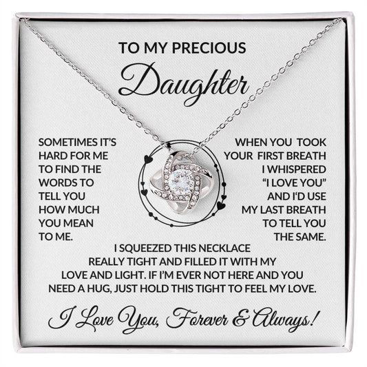 Daughter Necklace| I Love You