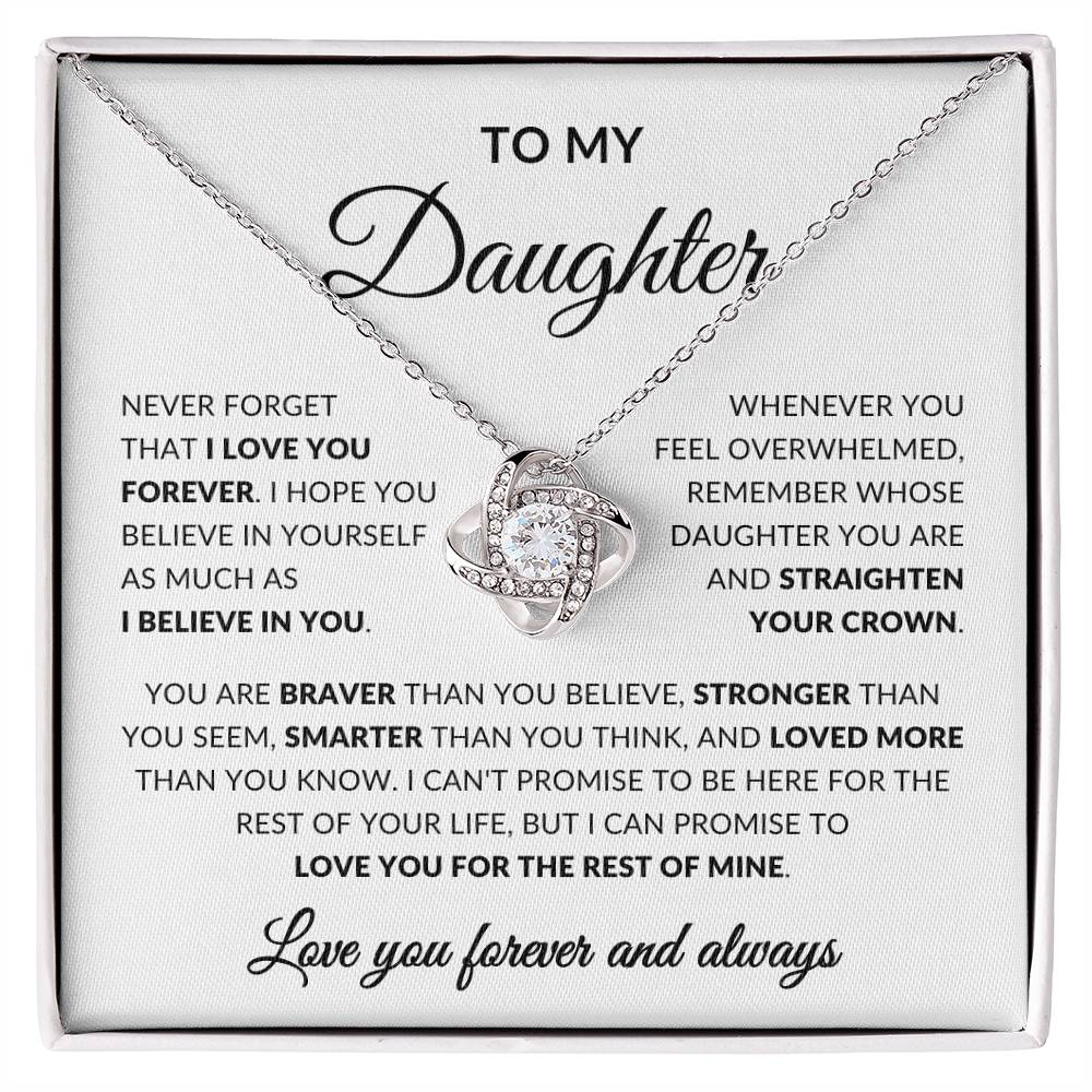 To Daughter Necklace | Love Your Forever