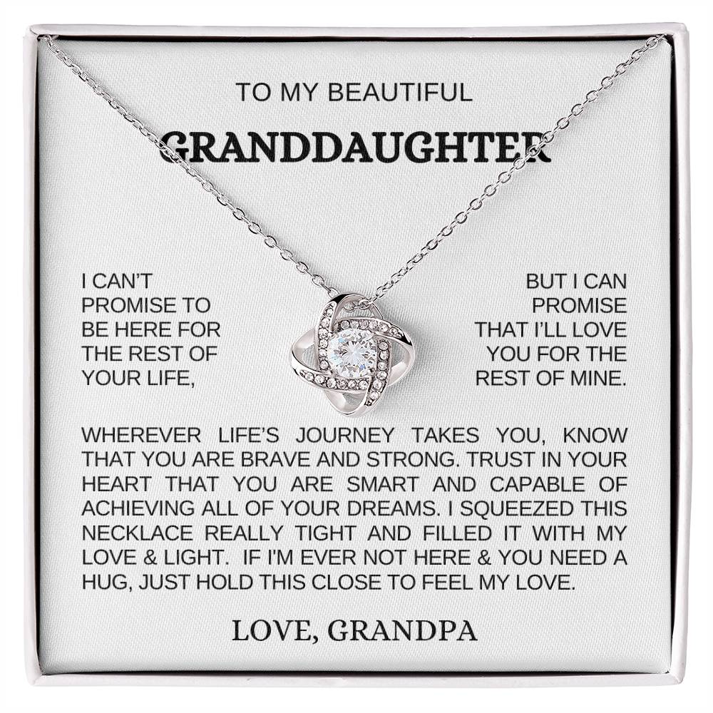 Granddaughter Necklace| Achieve All Your Dreams