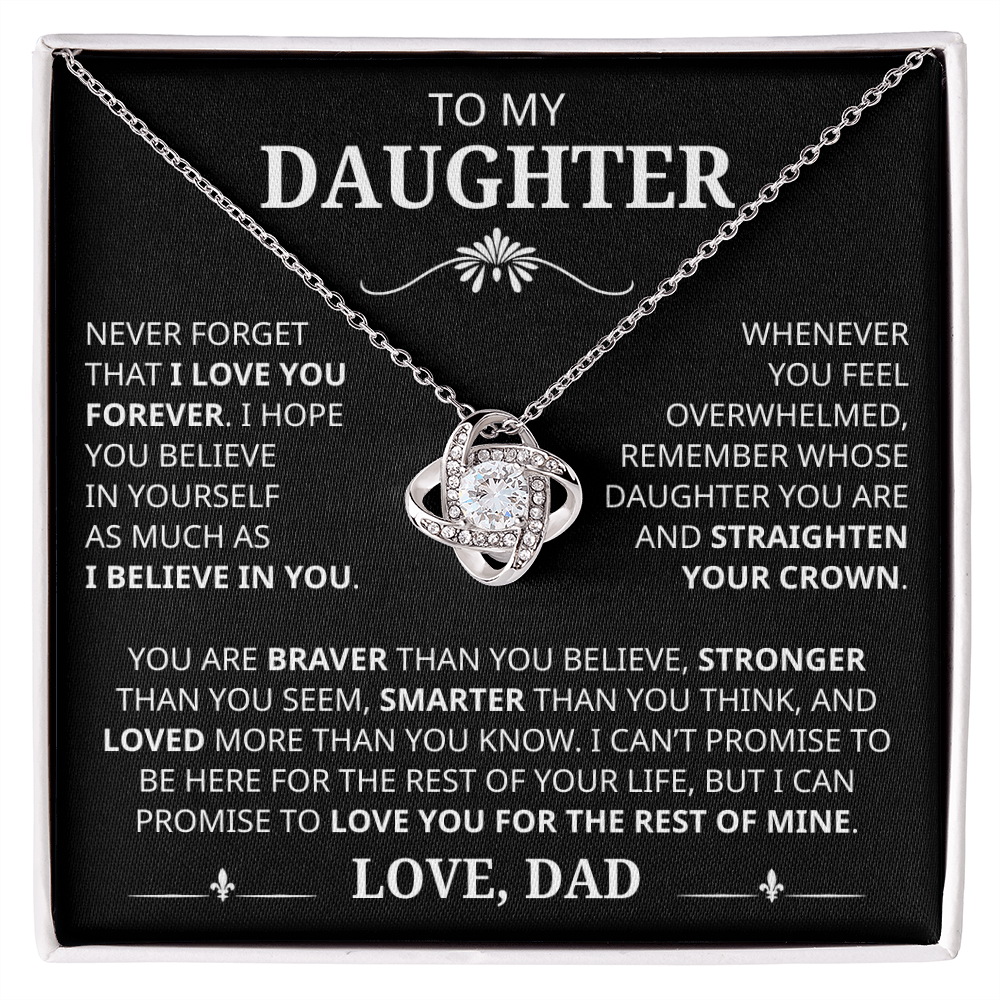 I Love You Forever | Daughter Necklace