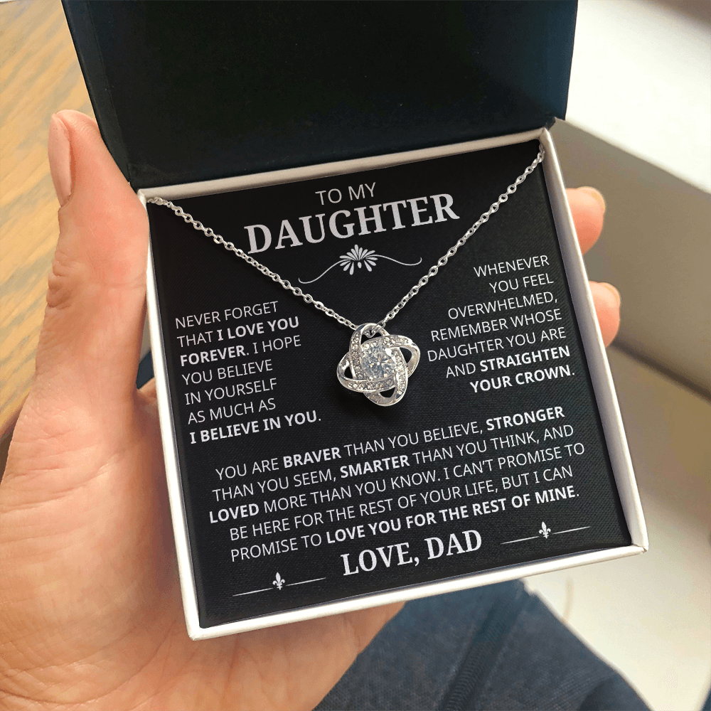 I Love You Forever | Daughter Necklace