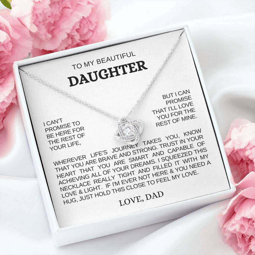 Daughter Necklace| Achieve All Your Dreams