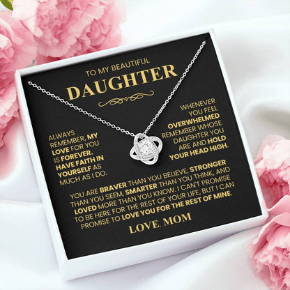 Daughter Necklace| Love From Mom