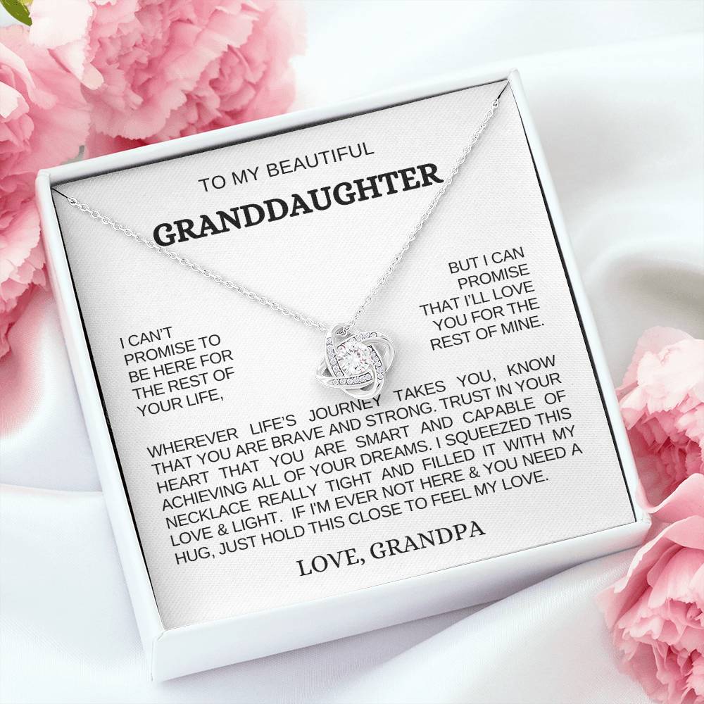 Granddaughter Necklace| Achieve All Your Dreams