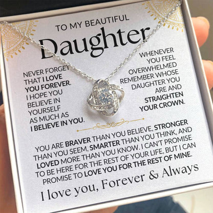 Daughter Necklace| You Are Loved