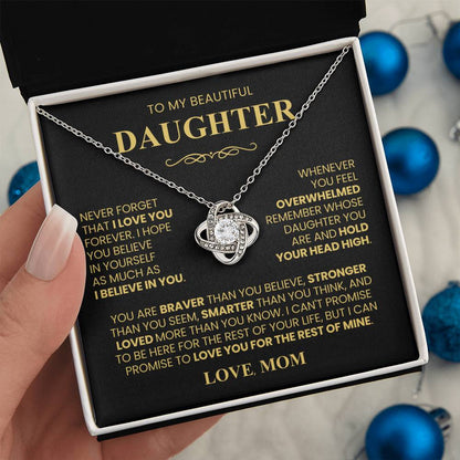 Daughter Necklace| Hold Your Head High