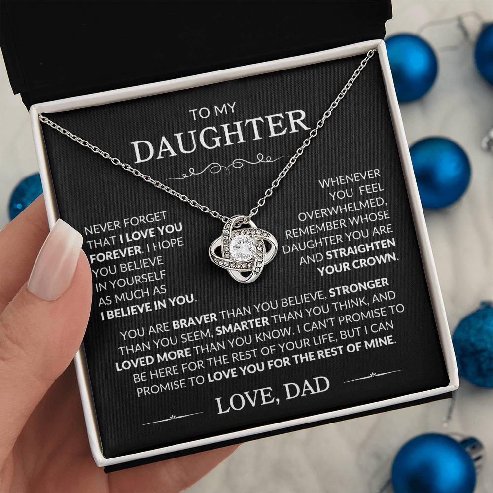 Daughter Necklace| Straighten Your Crown