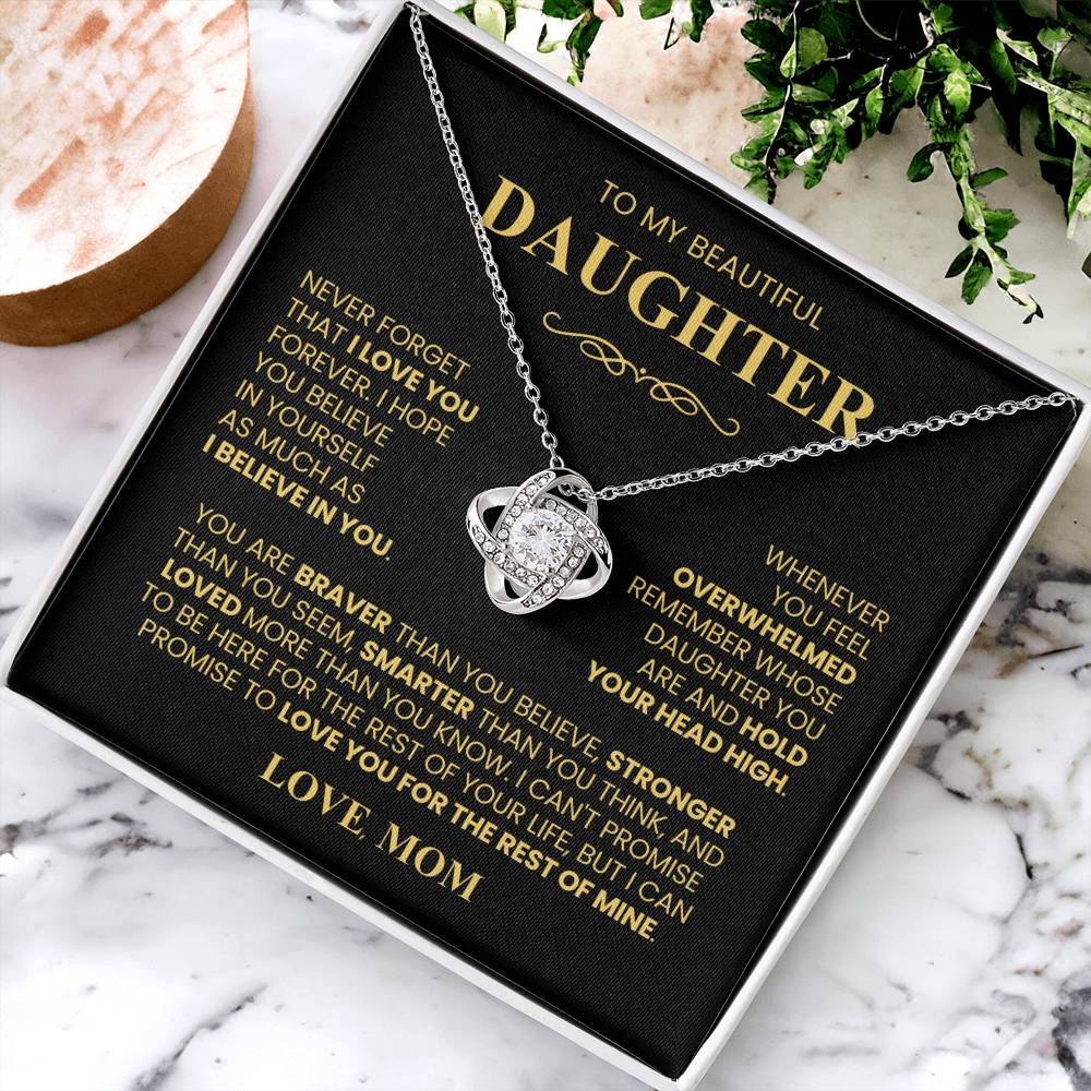 Daughter Necklace| Hold Your Head High