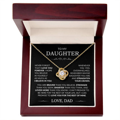 Daughter Necklace| Straighten Your Crown