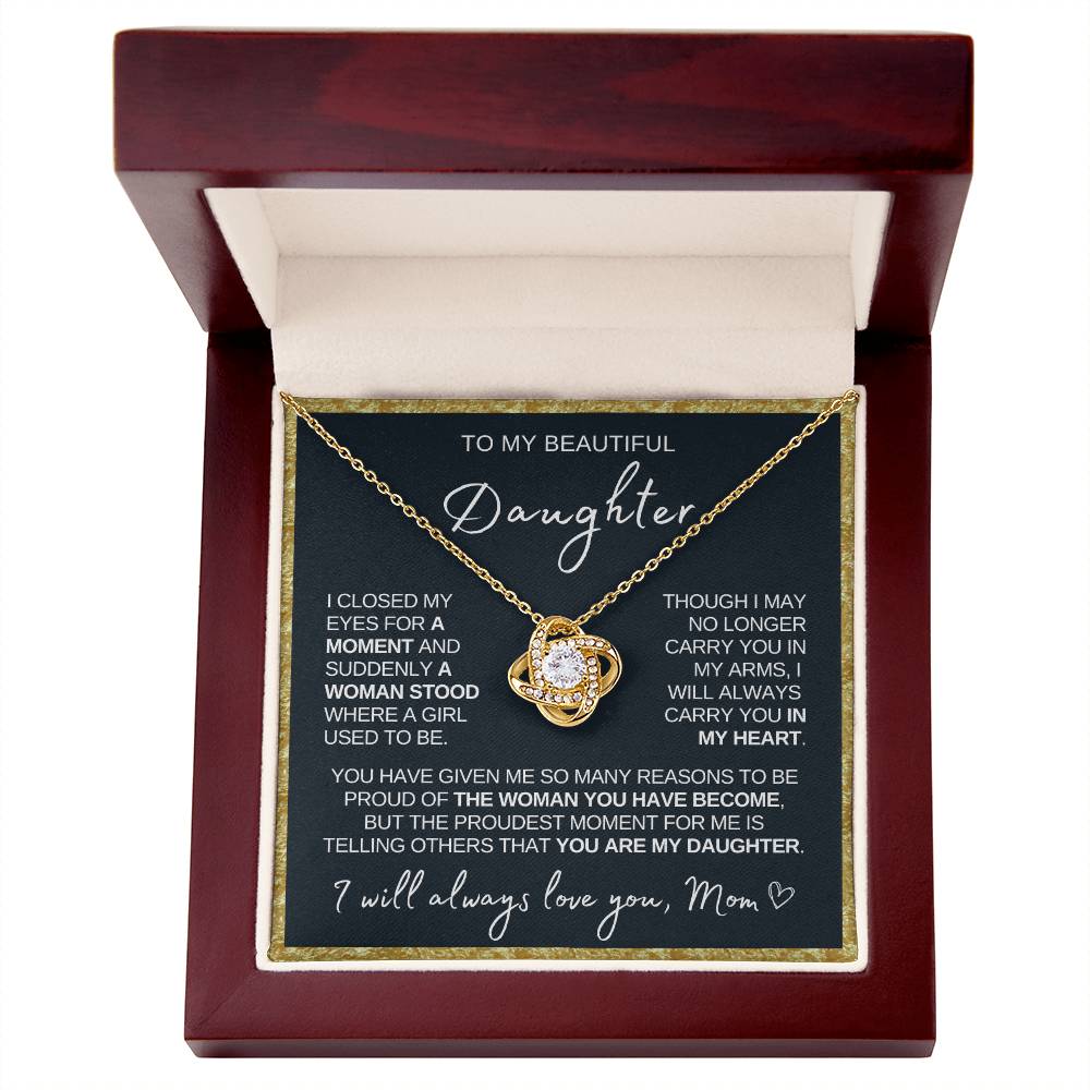 Daughter Necklace| Always In My Heart