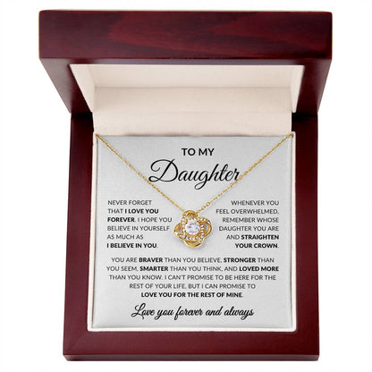 To Daughter Necklace | Love Your Forever