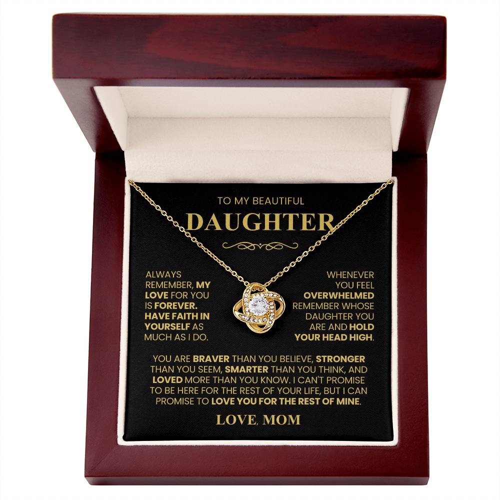 Daughter Necklace| Love From Mom