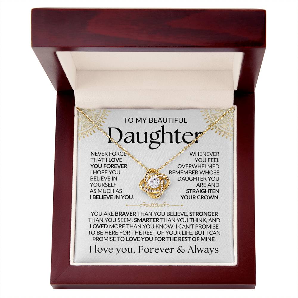 Daughter Necklace| You Are Loved