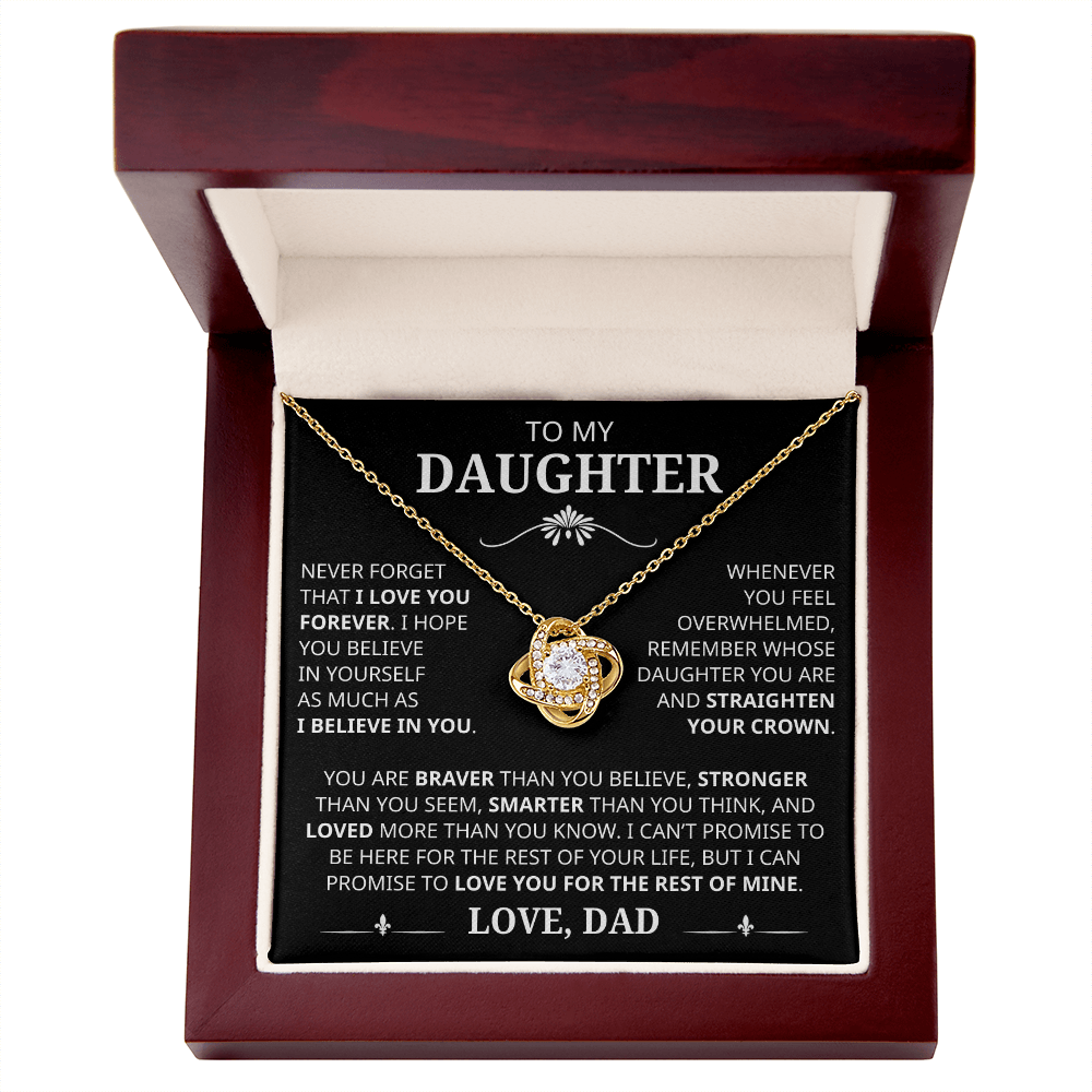I Love You Forever | Daughter Necklace