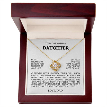 Daughter Necklace| Achieve All Your Dreams