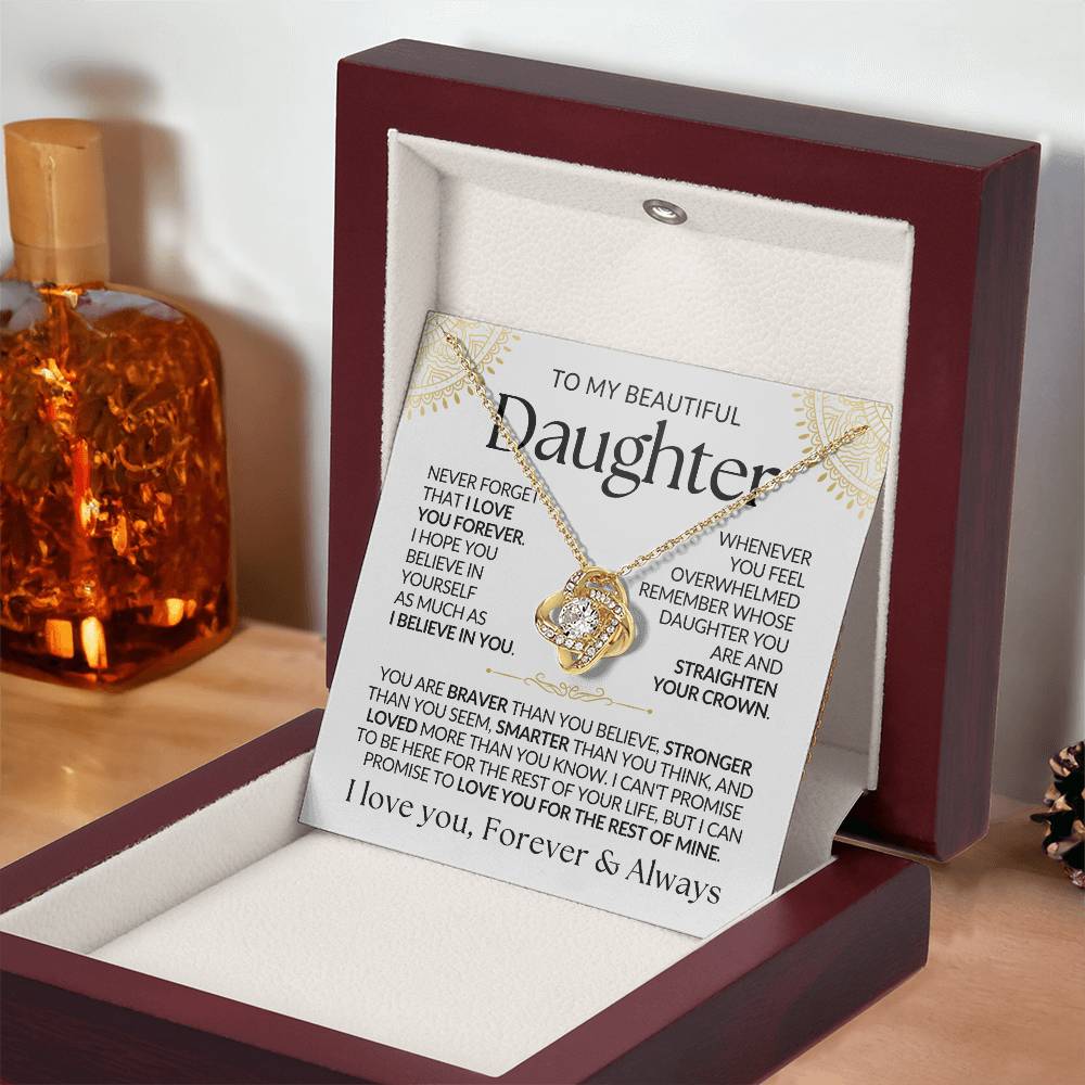 Daughter Necklace| You Are Loved